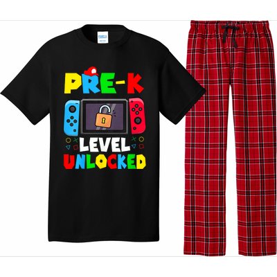 Prek Level Unlocked Video Game Back To School Pajama Set