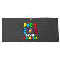 Prek Level Unlocked Video Game Back To School Large Microfiber Waffle Golf Towel