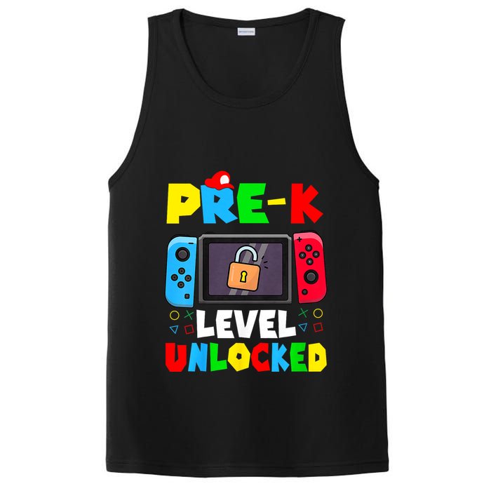 Prek Level Unlocked Video Game Back To School PosiCharge Competitor Tank
