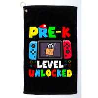 Prek Level Unlocked Video Game Back To School Golf Towel