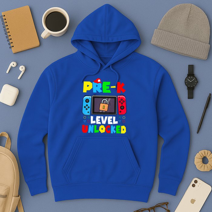 Prek Level Unlocked Video Game Back To School Hoodie