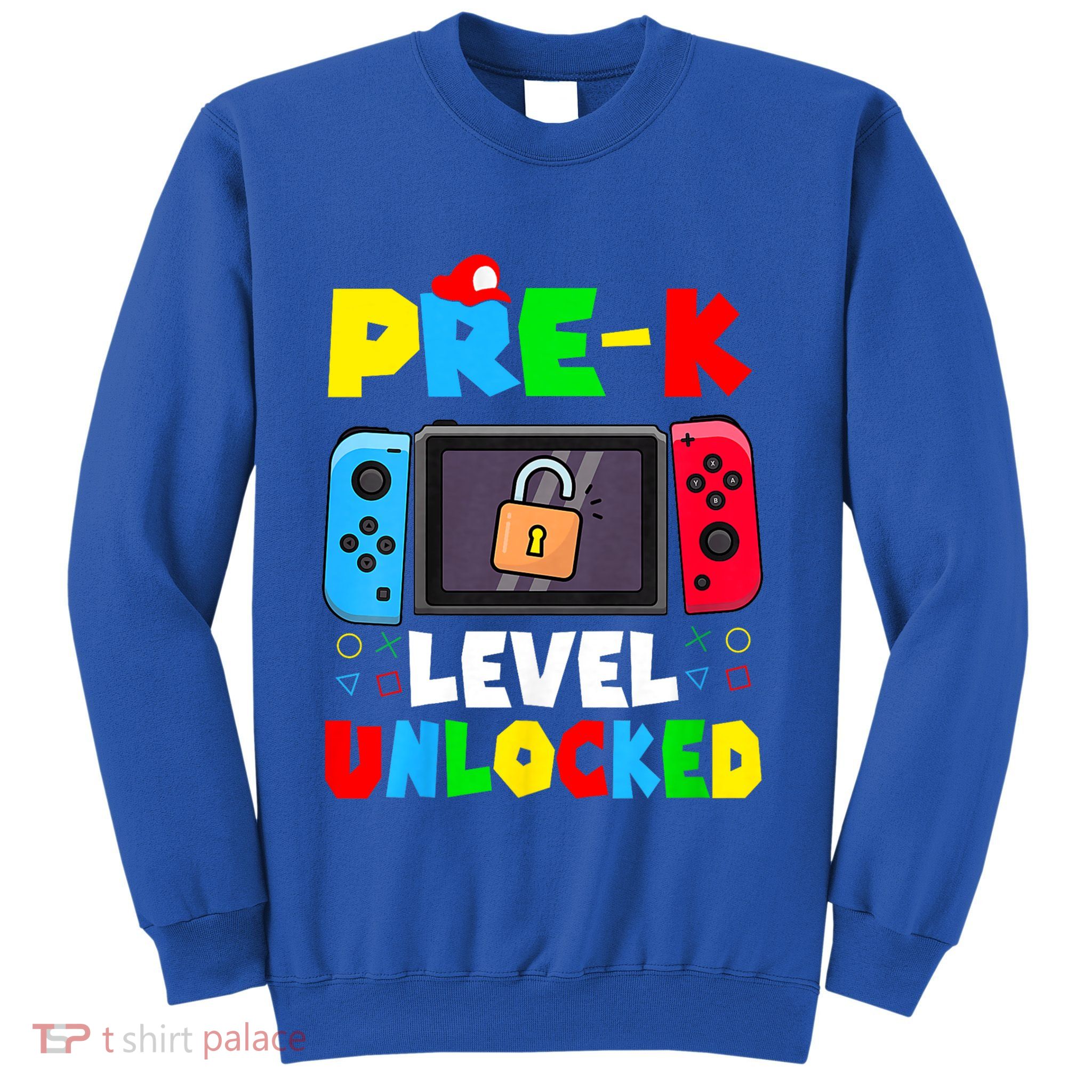 Prek Level Unlocked Video Game Back To School Sweatshirt