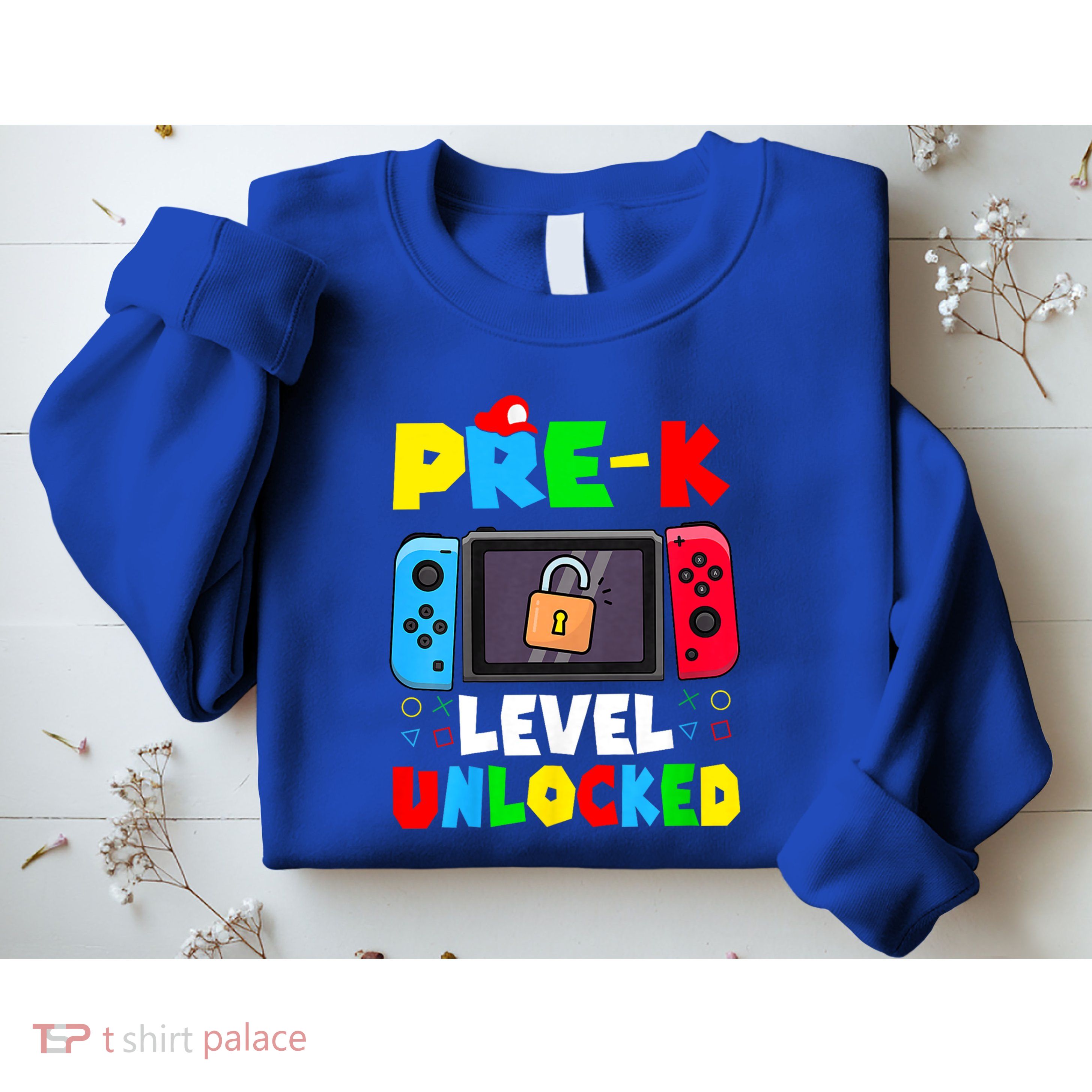 Prek Level Unlocked Video Game Back To School Sweatshirt