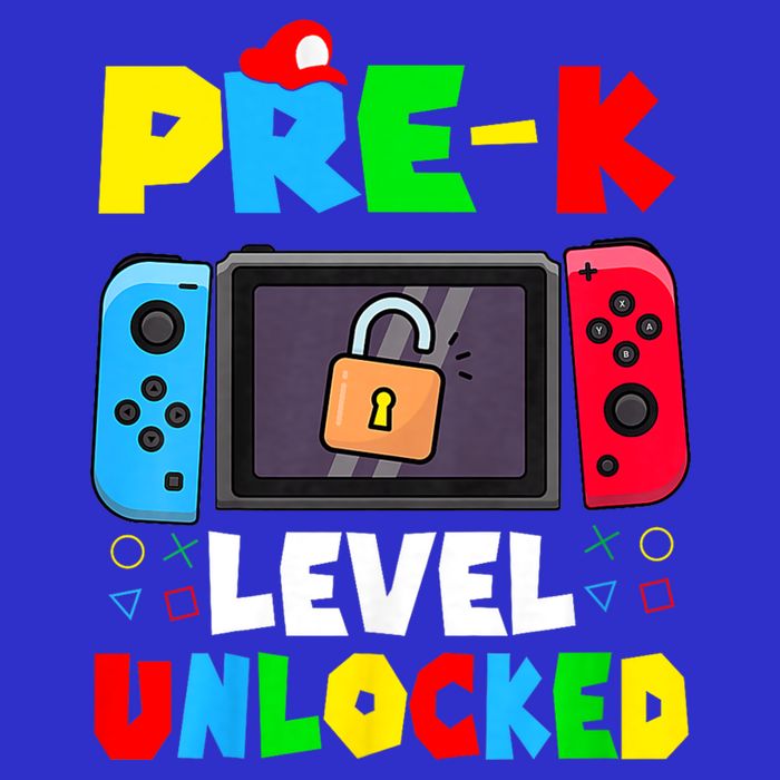 Prek Level Unlocked Video Game Back To School Button