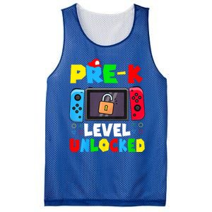 Prek Level Unlocked Video Game Back To School Mesh Reversible Basketball Jersey Tank