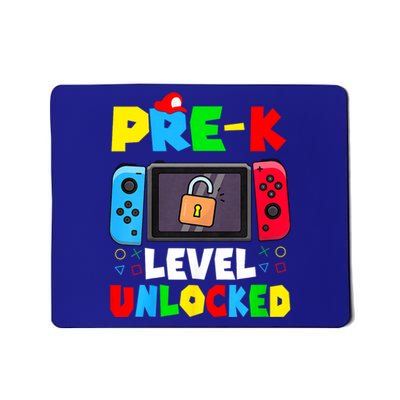 Prek Level Unlocked Video Game Back To School Mousepad