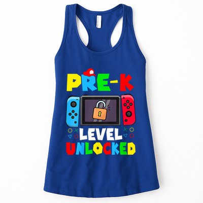 Prek Level Unlocked Video Game Back To School Womens Tank Top