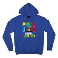 Prek Level Unlocked Video Game Back To School Tall Hoodie