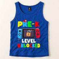 Prek Level Unlocked Video Game Back To School Tank Top
