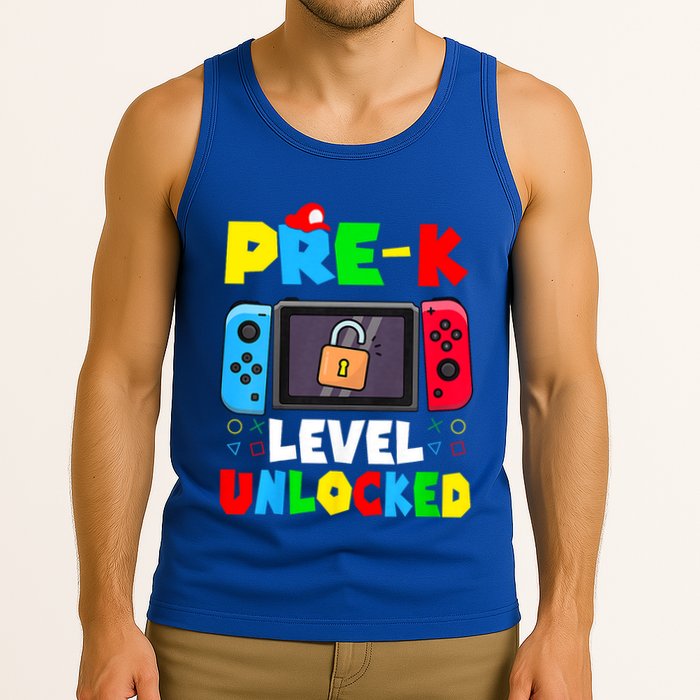 Prek Level Unlocked Video Game Back To School Tank Top