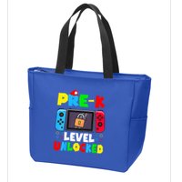 Prek Level Unlocked Video Game Back To School Zip Tote Bag