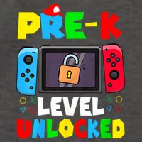 Prek Level Unlocked Video Game Back To School Vector Backpack