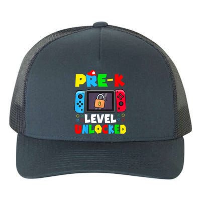 Prek Level Unlocked Video Game Back To School Yupoong Adult 5-Panel Trucker Hat