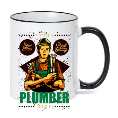 Plumber 11oz Black Color Changing Mug