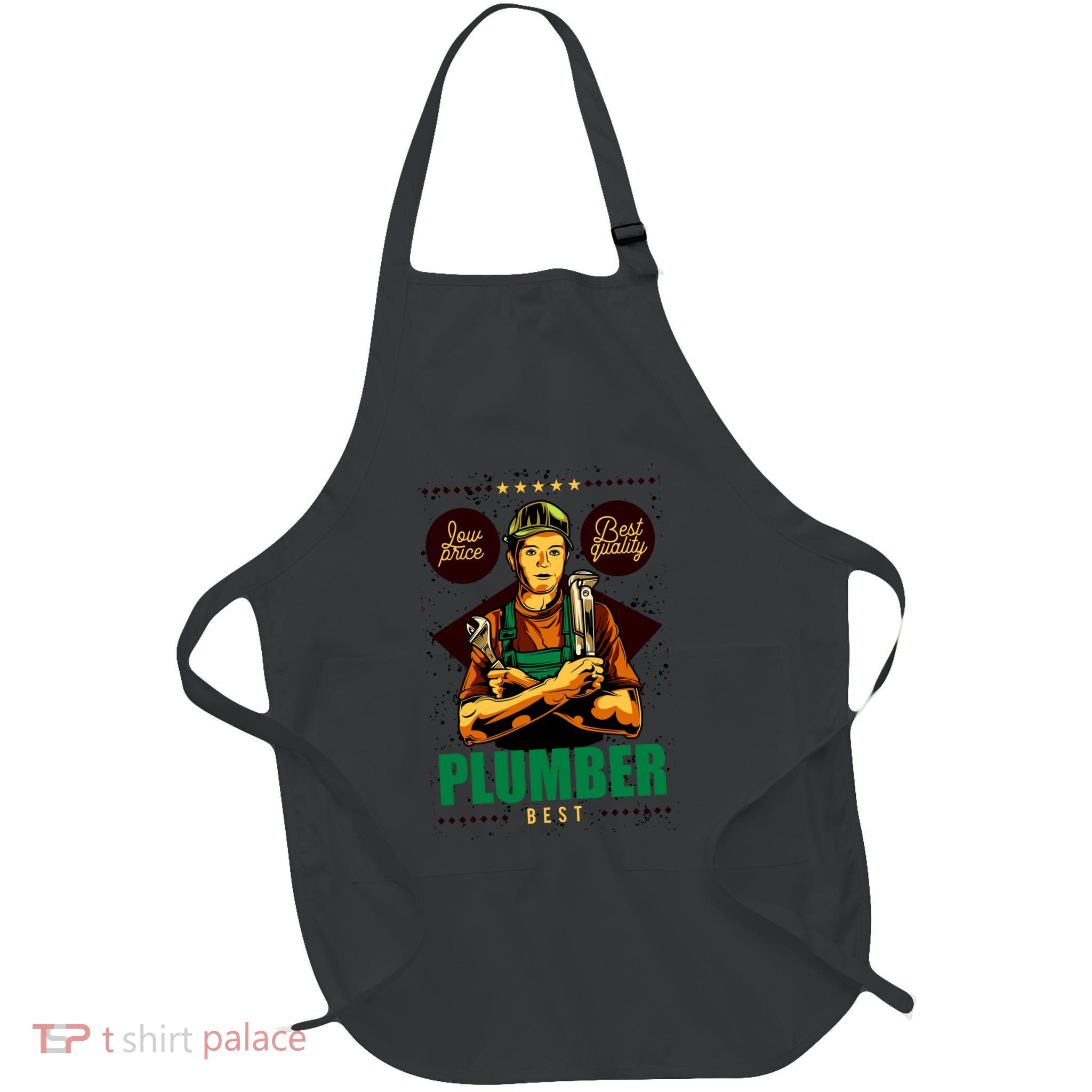 Plumber Full-Length Apron With Pockets