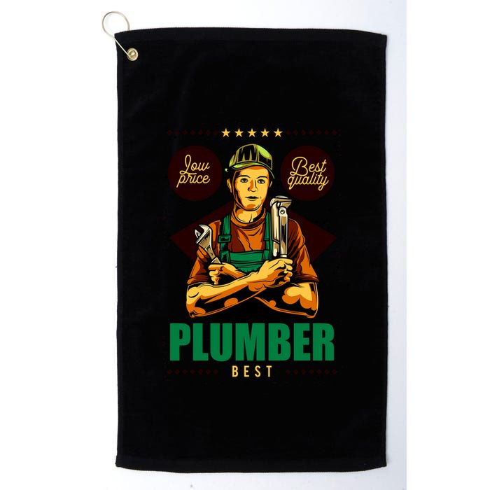 Plumber Golf Towel