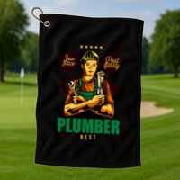 Plumber Golf Towel