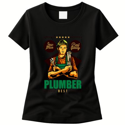 Plumber Womens T-Shirt