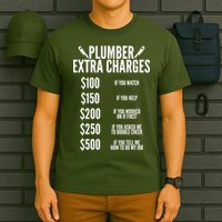 Plumber Extra Charges T-Shirt