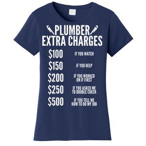 Plumber Extra Charges Women's T-Shirt