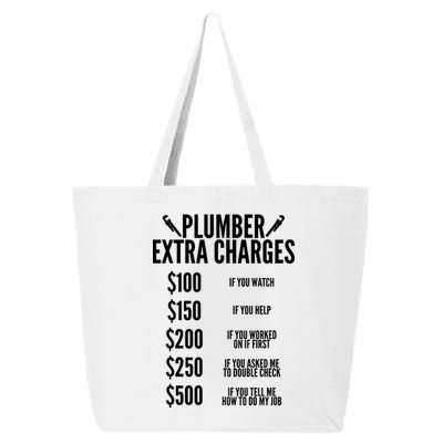 Plumber Extra Charges 25L Jumbo Tote