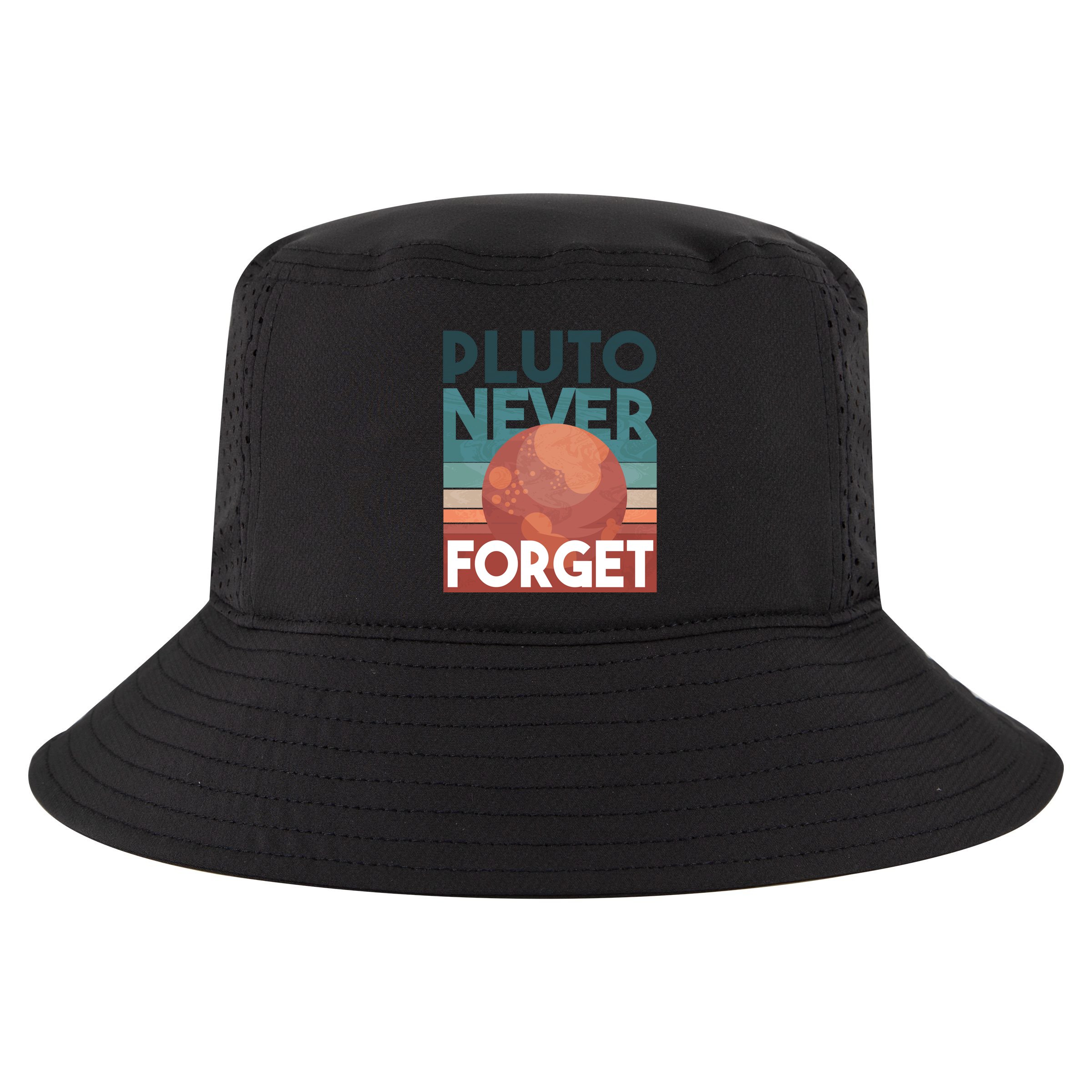 Pluto Never Forget Cool Comfort Performance Bucket Hat
