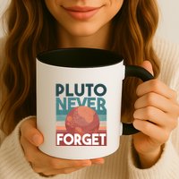 Pluto Never Forget Mug