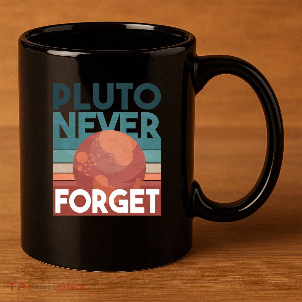 Pluto Never Forget 11oz C Handle Ceramic Mug