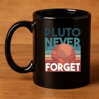 Pluto Never Forget 11oz C Handle Ceramic Mug