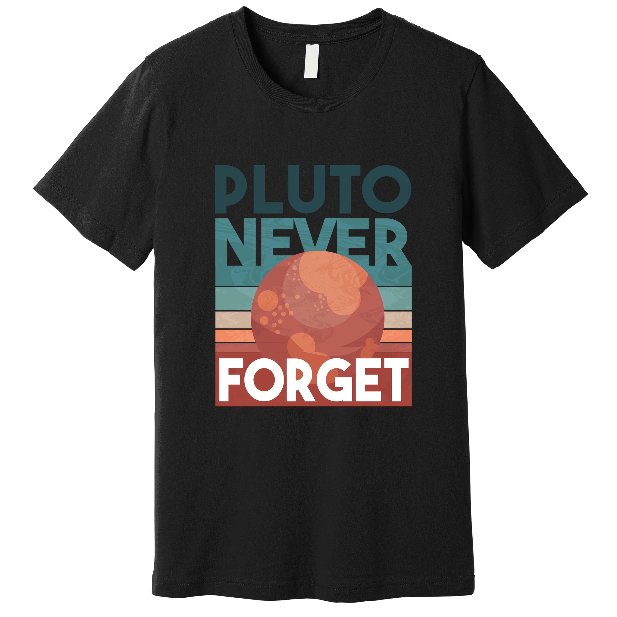 Pluto Never Forget Premium T-Shirt