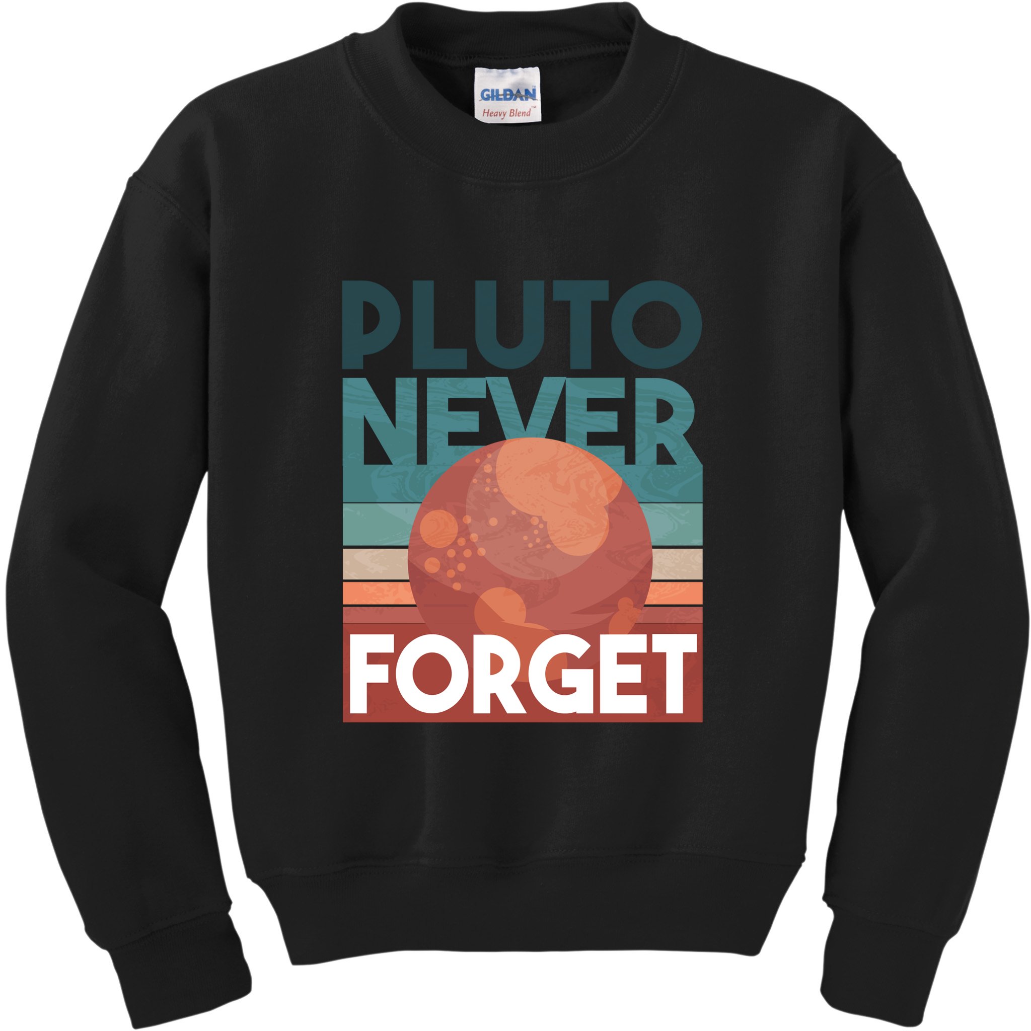 Pluto Never Forget Kids Sweatshirt