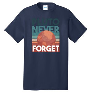 Pluto Never Forget Tall T-Shirt