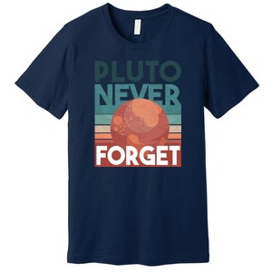 Pluto Never Forget Premium T-Shirt