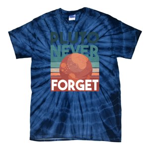 Pluto Never Forget Tie-Dye T-Shirt