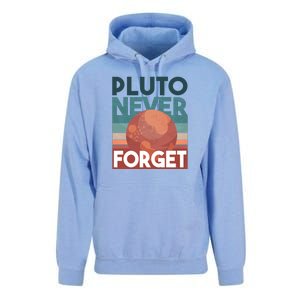 Pluto Never Forget Unisex Surf Hoodie