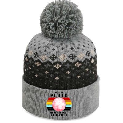 Pluto Never Forget 1930-2006 The Baniff Cuffed Pom Beanie