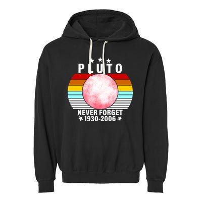 Pluto Never Forget 1930-2006 Garment-Dyed Fleece Hoodie