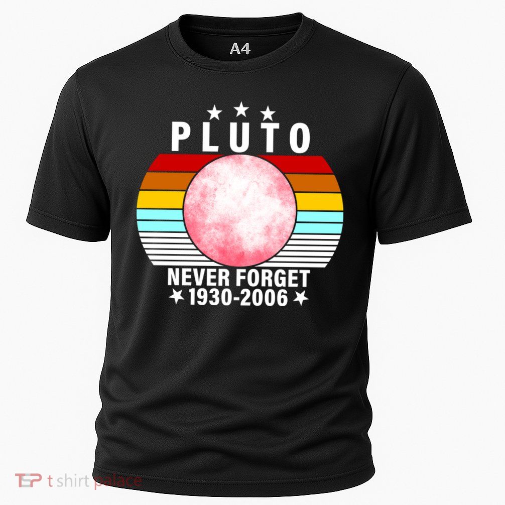 Pluto Never Forget 1930-2006 Performance Shirt