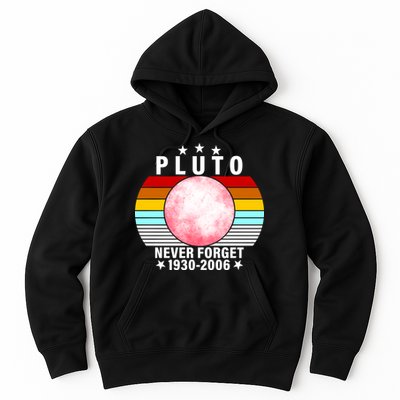Pluto Never Forget 1930-2006 Hoodie