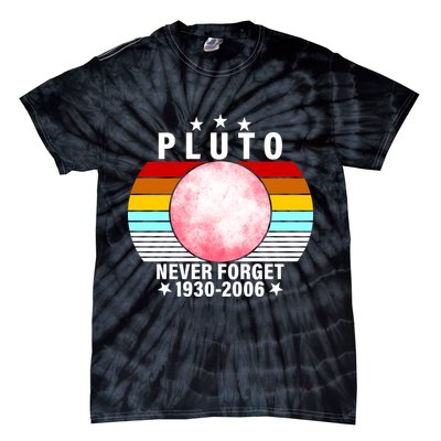 Pluto Never Forget 1930-2006 Tie-Dye T-Shirt