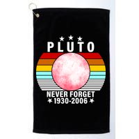 Pluto Never Forget 1930-2006 Golf Towel