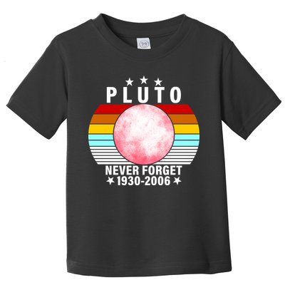 Pluto Never Forget 1930-2006 Toddler T-Shirt