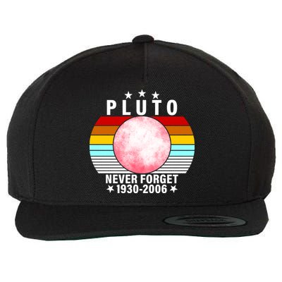 Pluto Never Forget 1930-2006 Wool Snapback Cap