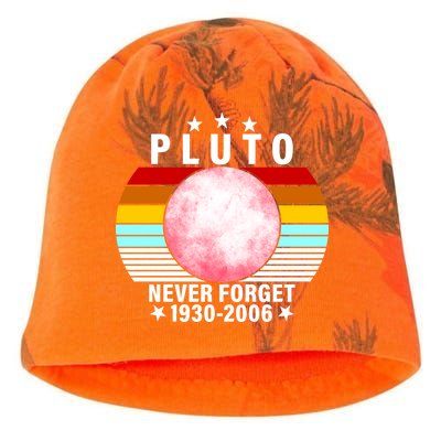 Pluto Never Forget 1930-2006 Kati - Camo Knit Beanie