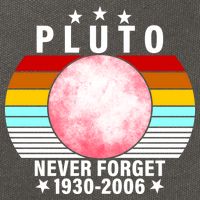 Pluto Never Forget 1930-2006 Cotton Canvas Backpack