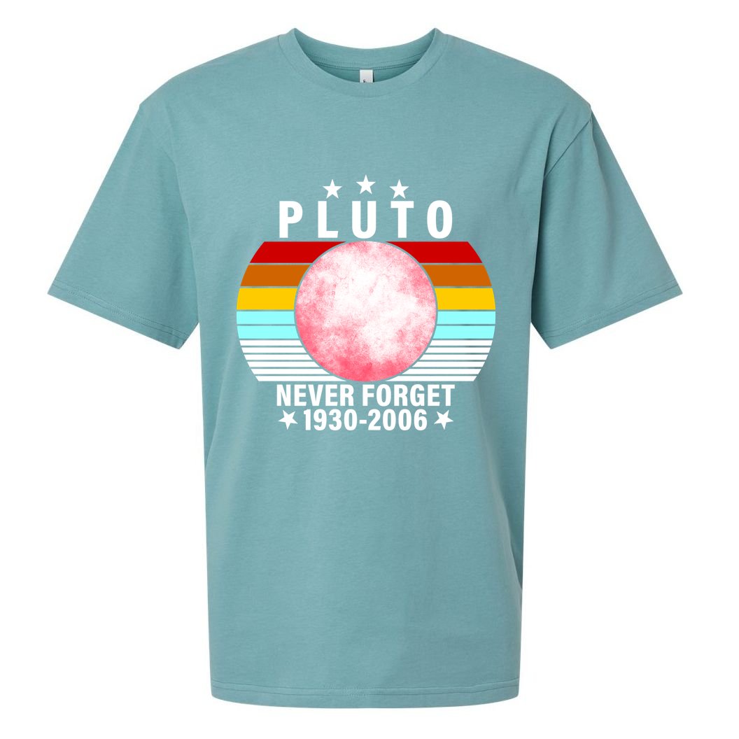 Pluto Never Forget 1930-2006 Sueded Cloud Jersey T-Shirt