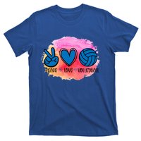 Peace Love Volleyball Cute Design Teen Girls Tween Cute Gift T-Shirt