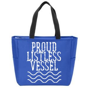 Proud Listless Vessel Funny Political President Design Zip Tote Bag