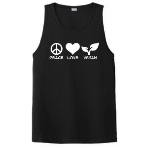 Peace Love Vegan PosiCharge Competitor Tank