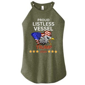 Proud Listless Vessel Pro Trump For President 2024 Women’s Perfect Tri Rocker Tank